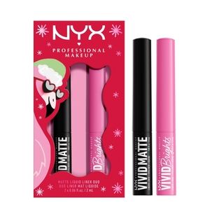 NYX Professional Makeup Vivid Liquid Liner Duo Set NIB - 2/$20